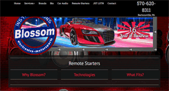 Desktop Screenshot of blossominstallations.com